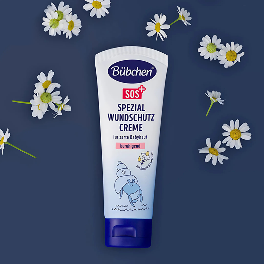 Kem trị hăm và phục hồi da khẩn cấp Bubchen Spezial Wundschutz Creme