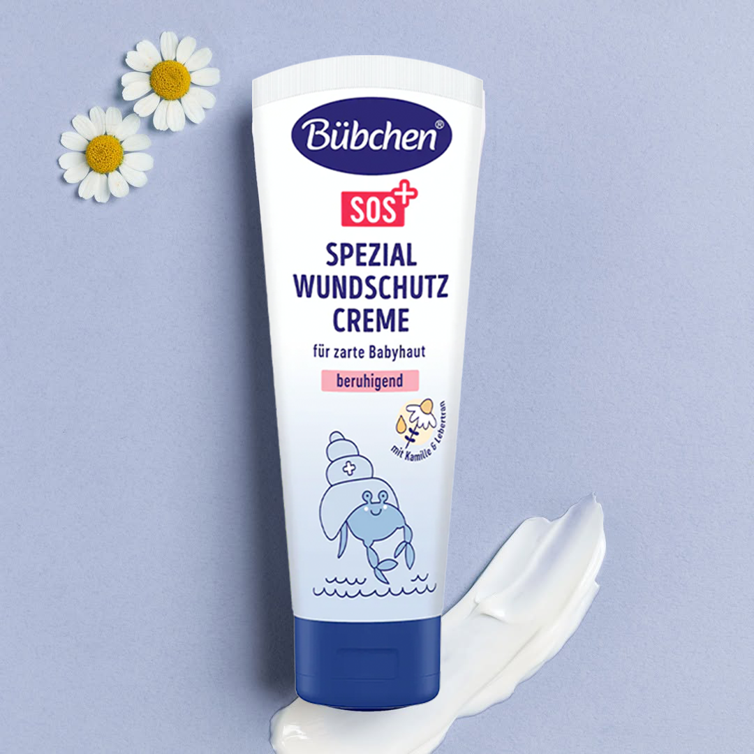 Kem trị hăm và phục hồi da khẩn cấp Bubchen Spezial Wundschutz Creme