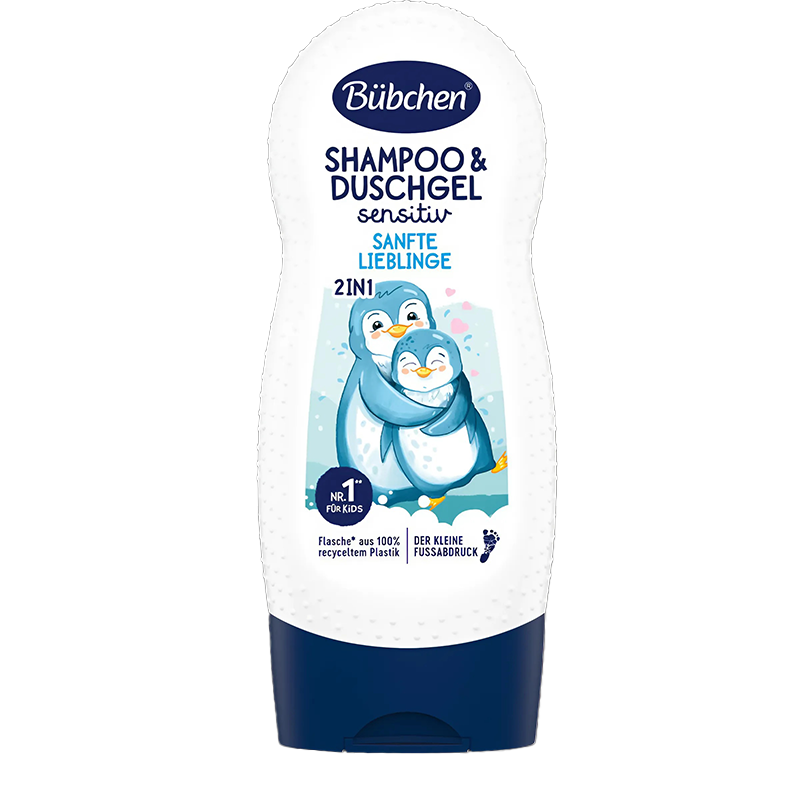 Sữa tắm gội thuần chay dành cho da nhạy cảm Bubchen Sanfte Lieblinge 230ml
