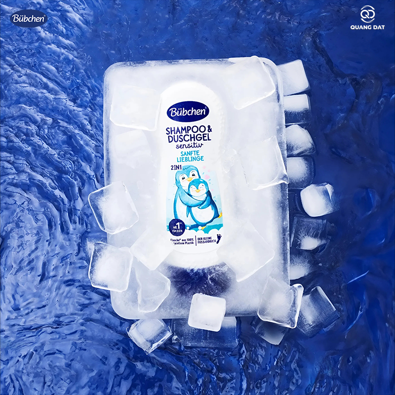 Sữa tắm gội thuần chay dành cho da nhạy cảm Bubchen Sanfte Lieblinge 230ml