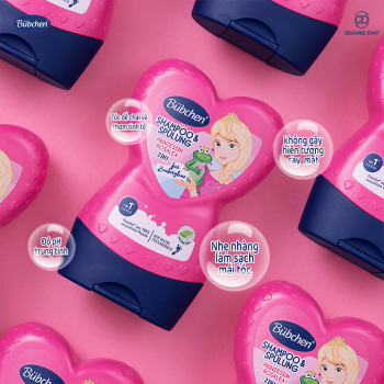 Dầu gội xả thuần chay Bubchen Prinzessin Rosalea 230ml