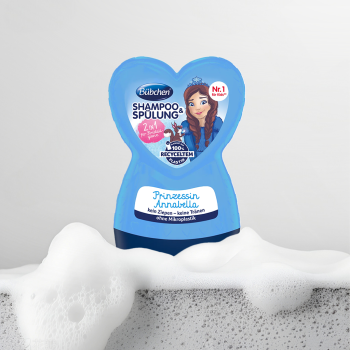 Dầu gội xả thuần chay Bubchen Shampoo & Spulung Prinzessin Annabella