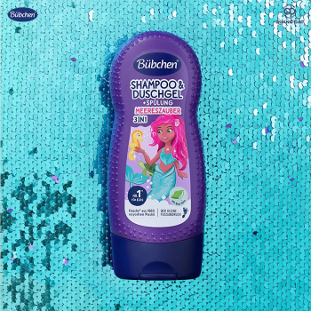 Sữa tắm-gội-xả thuần chay 3in1 Bubchen Meereszauber 230ml