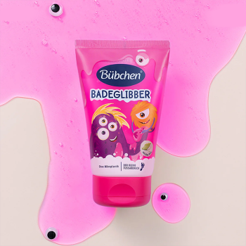 Sữa tắm thuần chay hương kẹo bông Bubchen Badeglibber pink 130ml