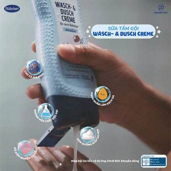 Sữa tắm gội Bubchen Wasch- & Dusch Creme